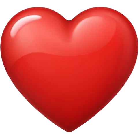 red heart emoji