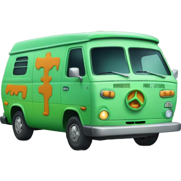 The Mystery Machine emoji