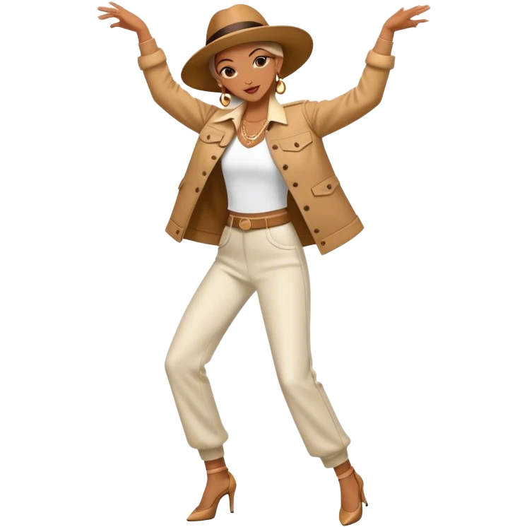 Vogue dance  emoji
