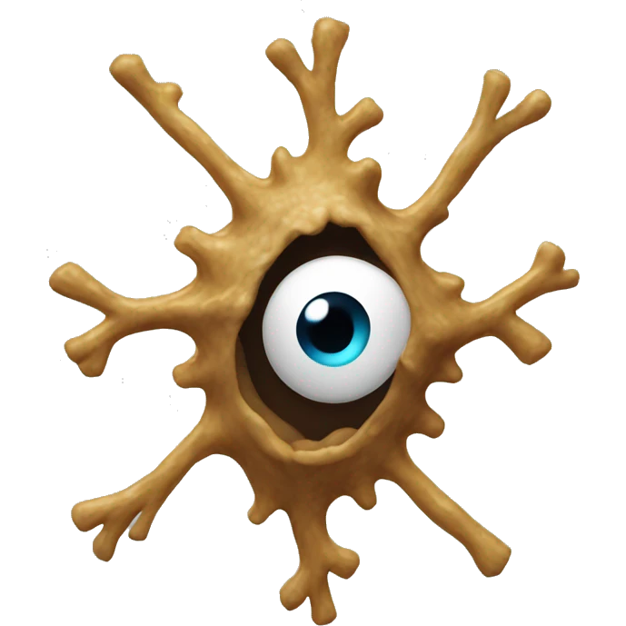 Funky flake emoji