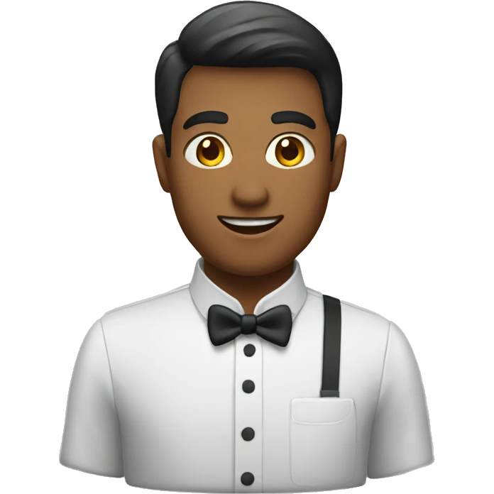 waiter emoji