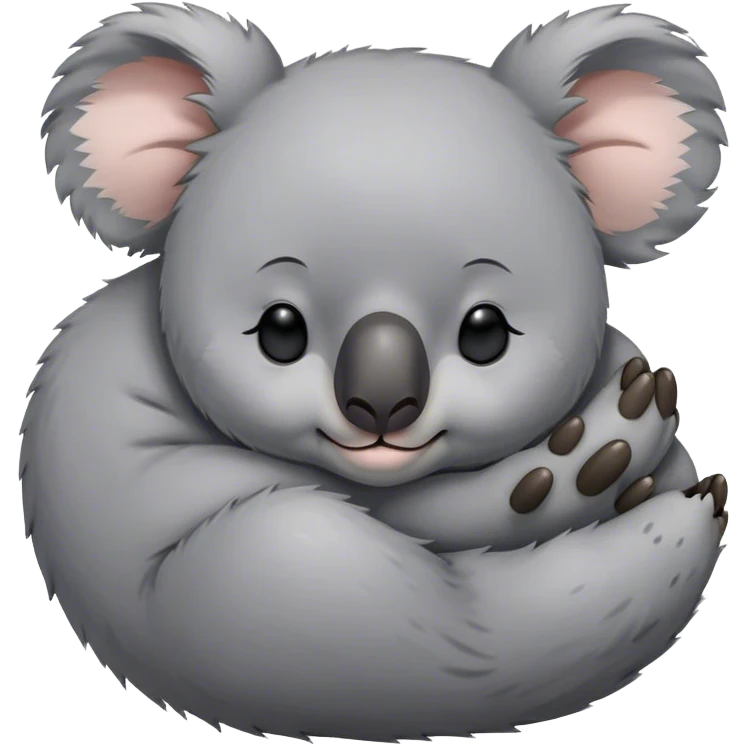 Koala sleeping  emoji