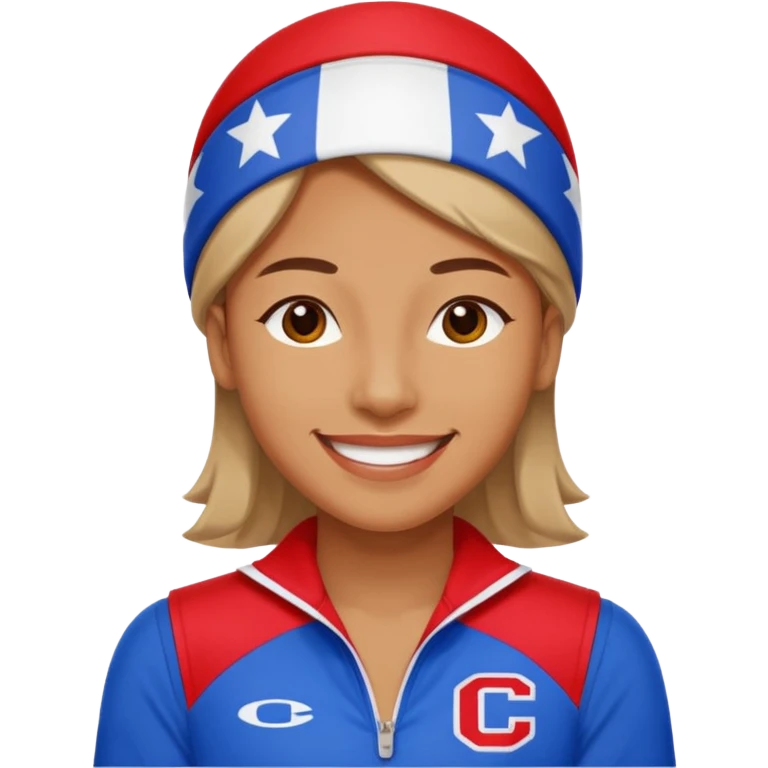 Red, White, and Blue Reigning Champion emoji