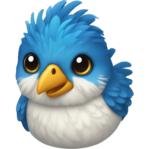 Agaporni azul emoji
