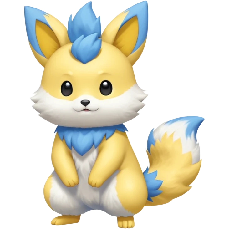 Minun-Pachirisu-fusion, full body emoji