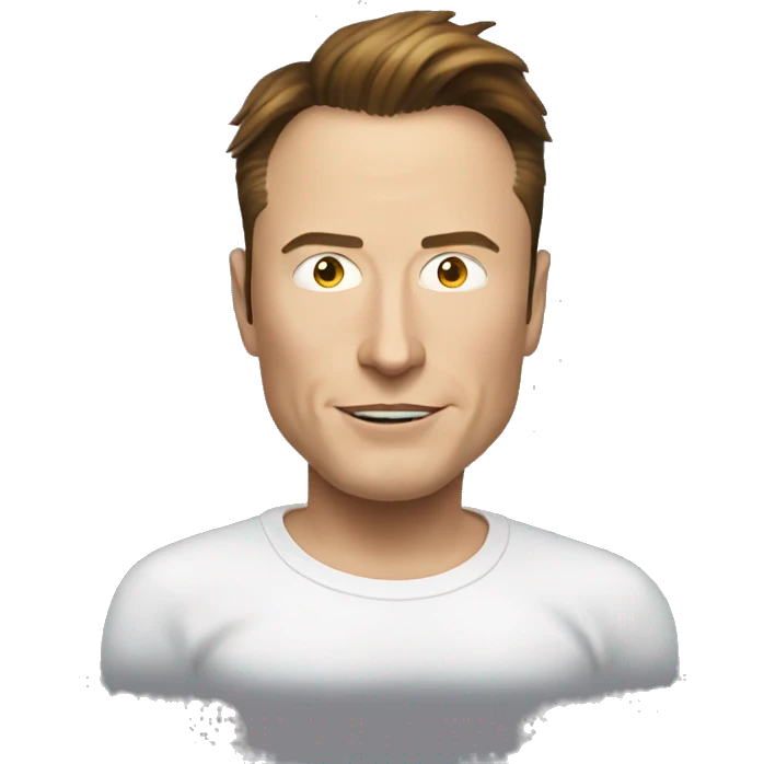 Elon Musk Bleach emoji