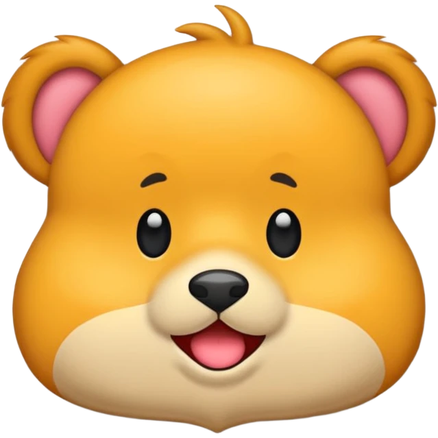 Pookie sticker emoji