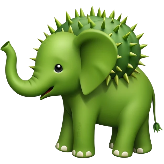 Cactus elephant  emoji