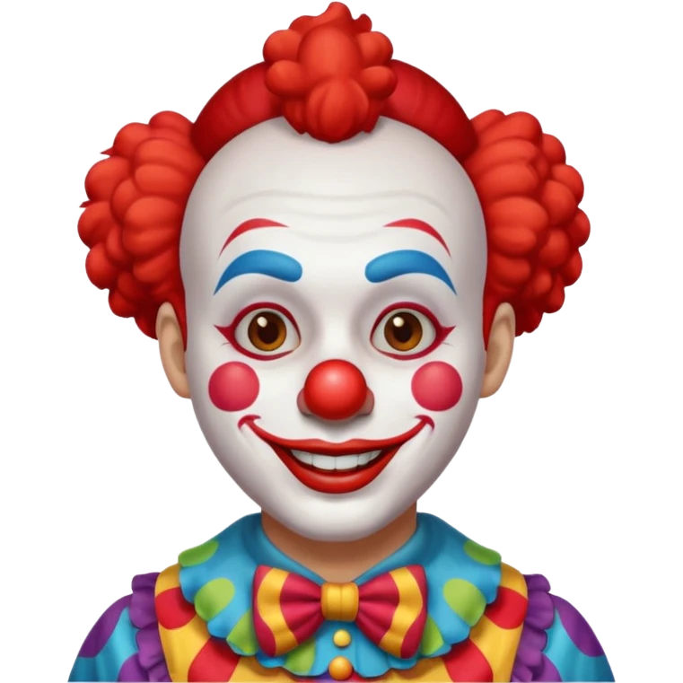clown friendly emoji