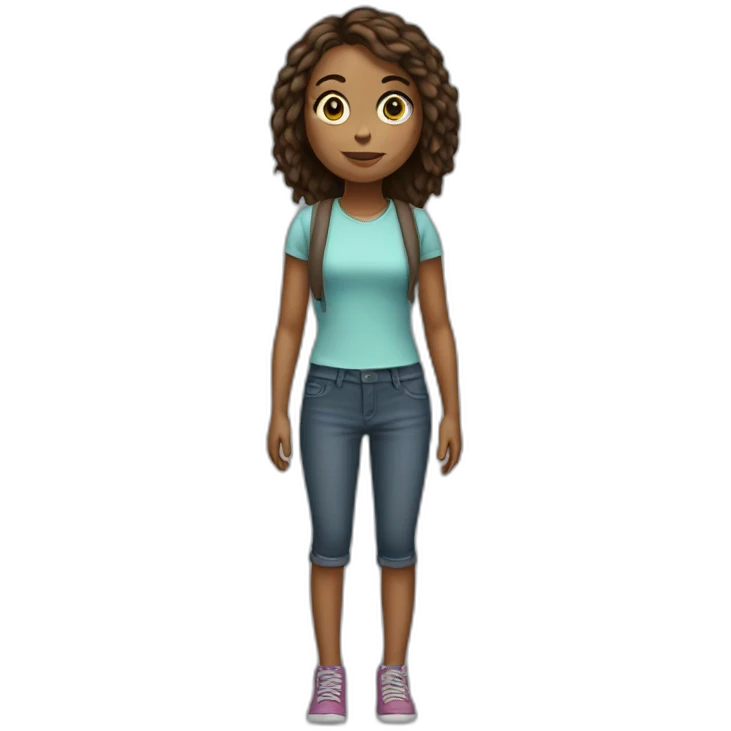 girl-full-body emoji