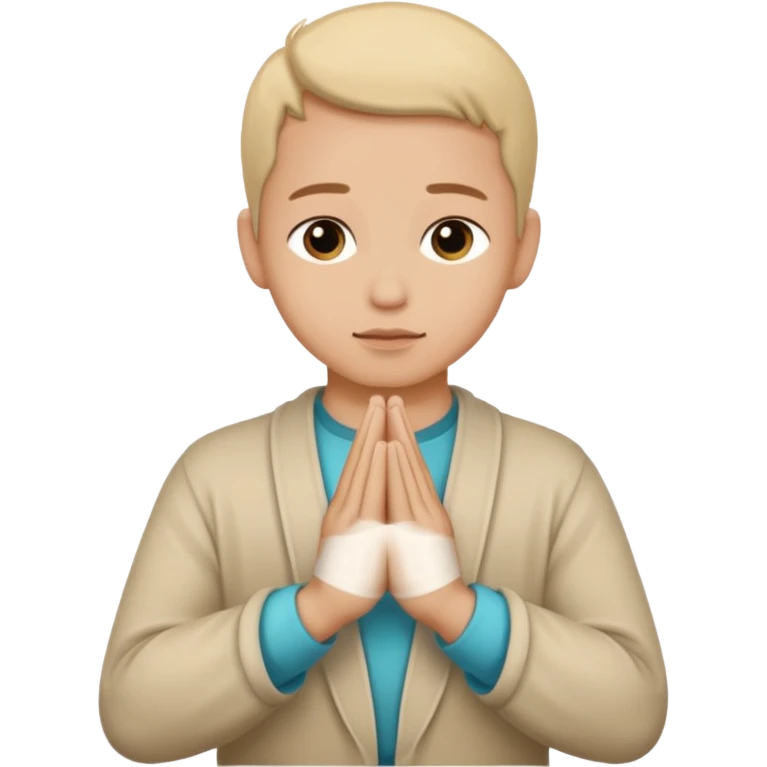 hand praying emoji