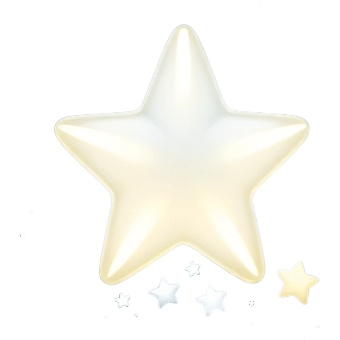 белые звездочки emoji
