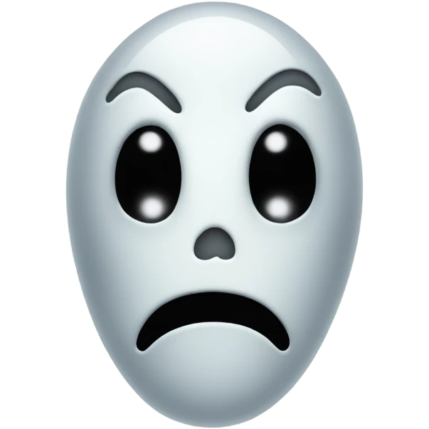 ghost face  emoji