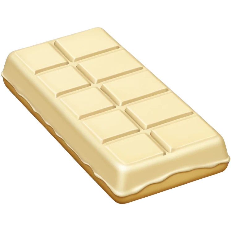 White chocolate emoji