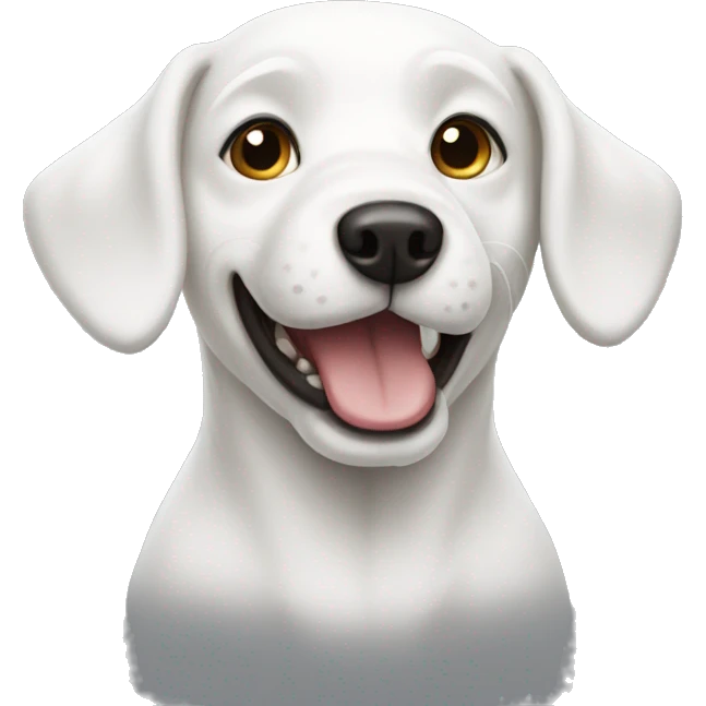 White dog emoji