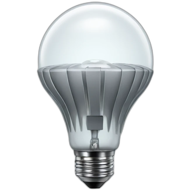 futuristic light bulb emoji