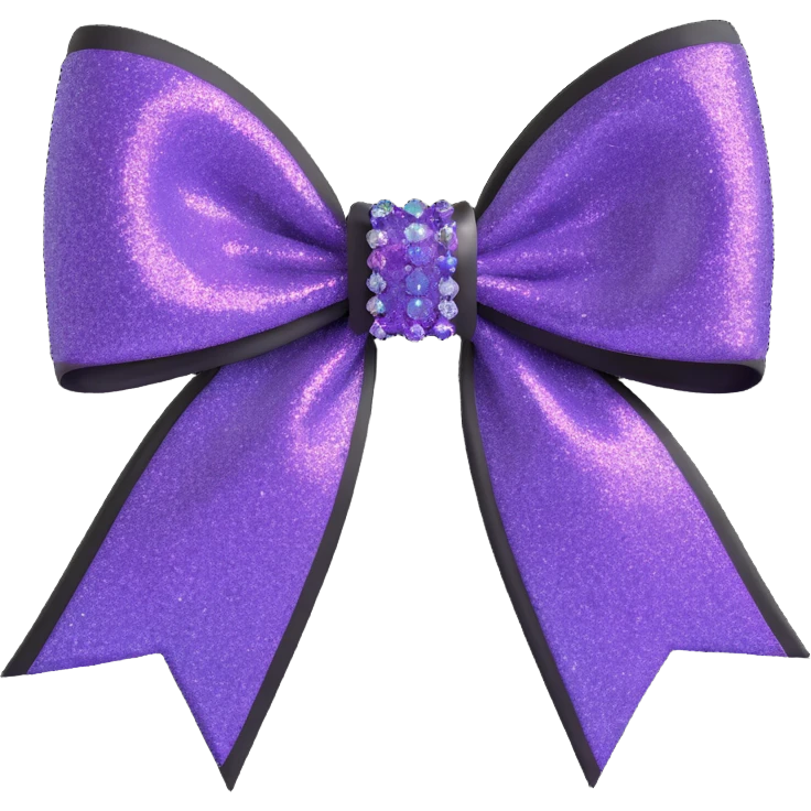 sparkly bow emoji