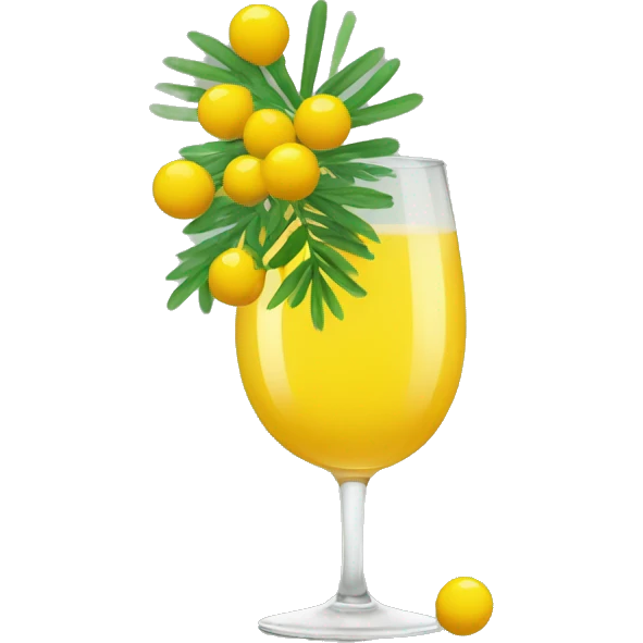 mimosa emoji