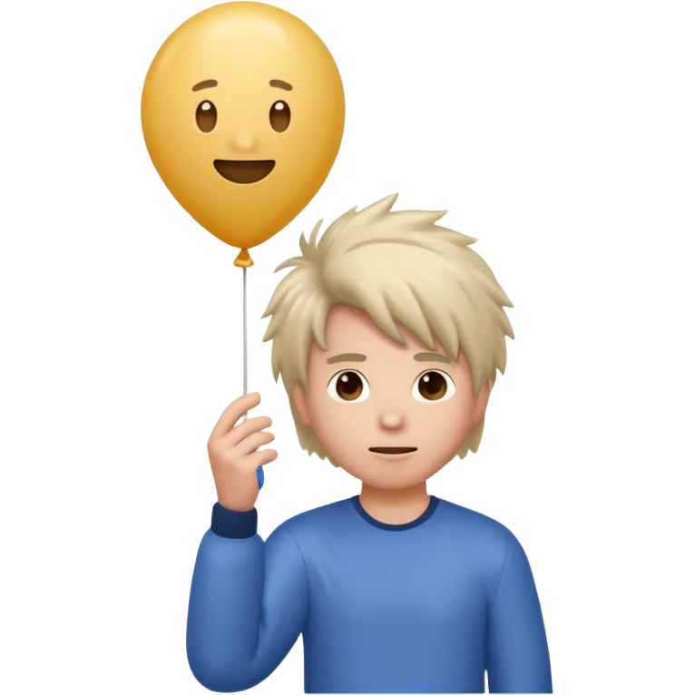 Balloon & Static Hair emoji