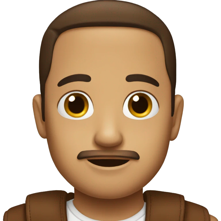 Cruz marron emoji