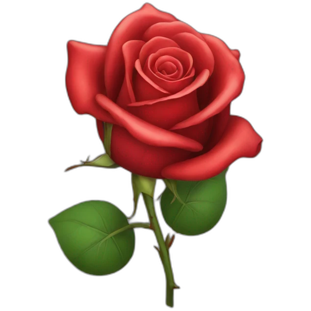 red rose emoji