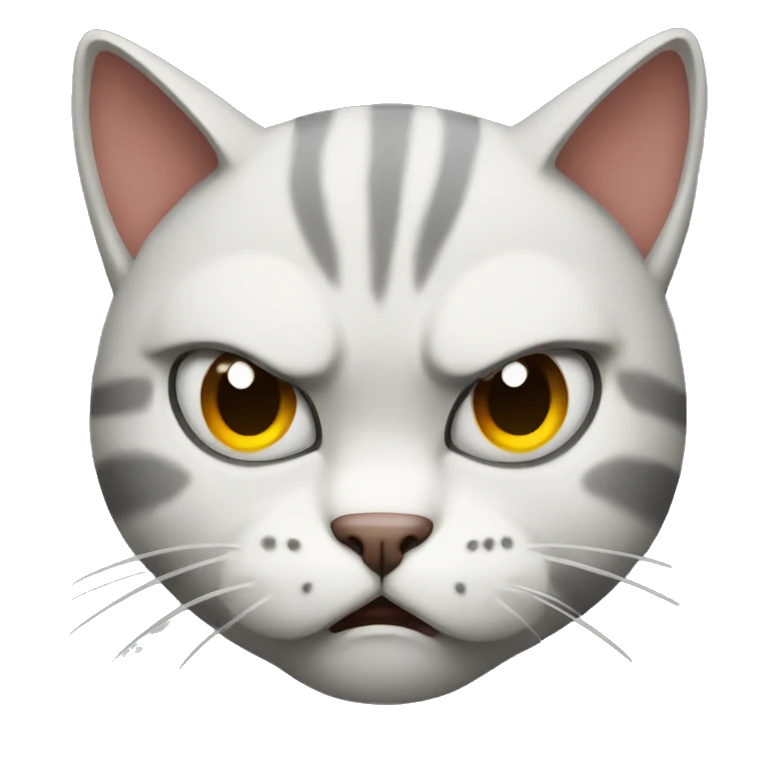 angry cat emoji