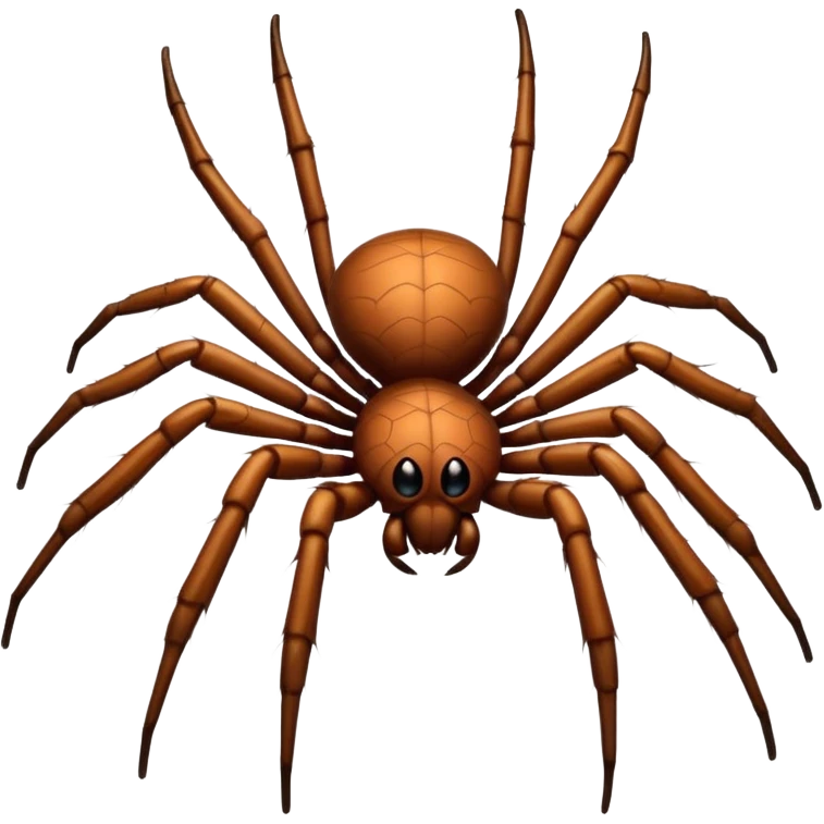 Make a spider crawling emoji