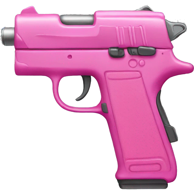 pink gun emoji