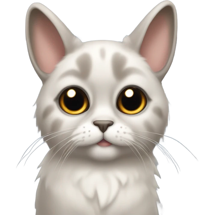 The lop-eared cat emoji