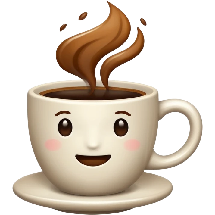 a hot cup of coffee emoji