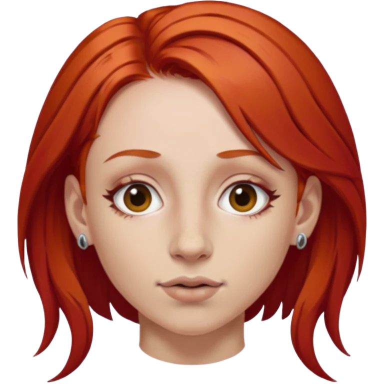 Triathlon Mhairi red hair septum pierced emoji