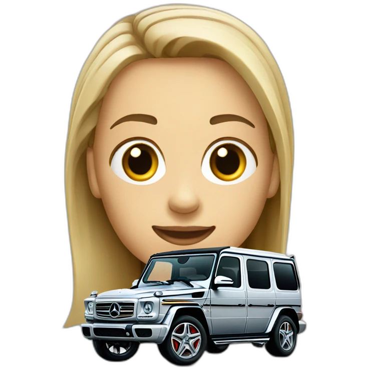 Mercedes classe g emoji