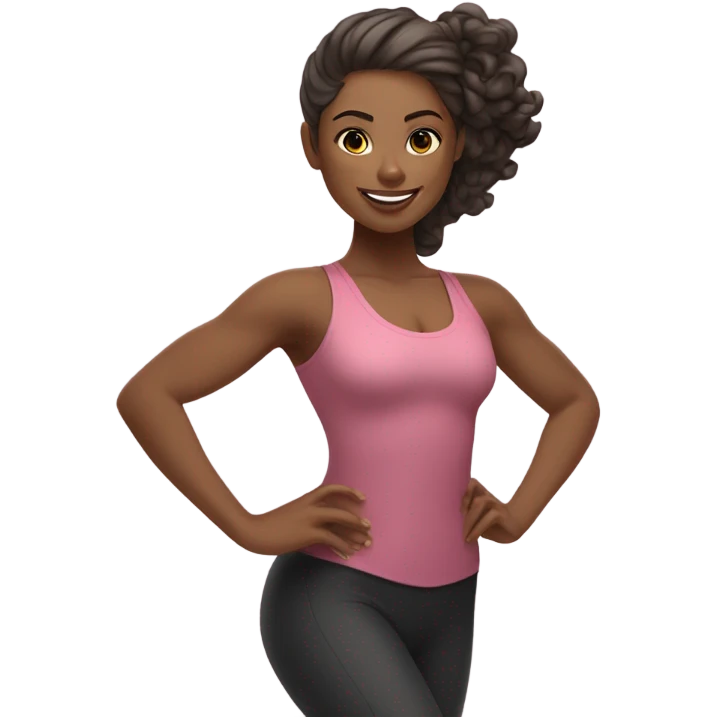 Pilates princess emoji