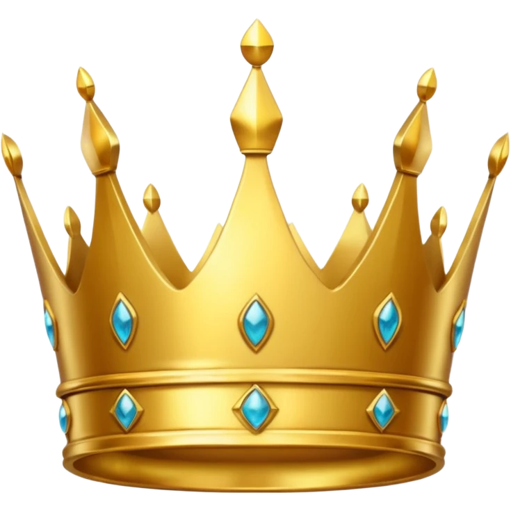 simple crown emoji