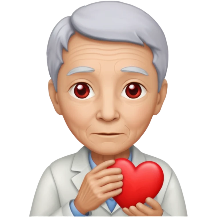 elder and heart emoji