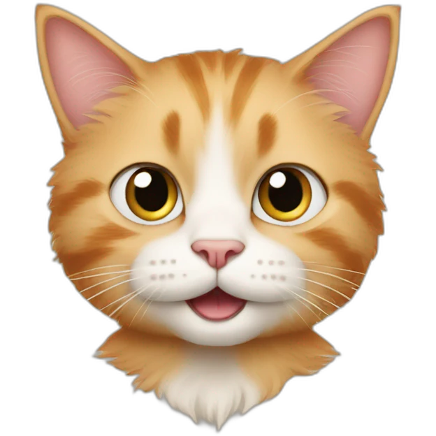 Ed Sheeran as a cartoony anthropomorphic cat emoji