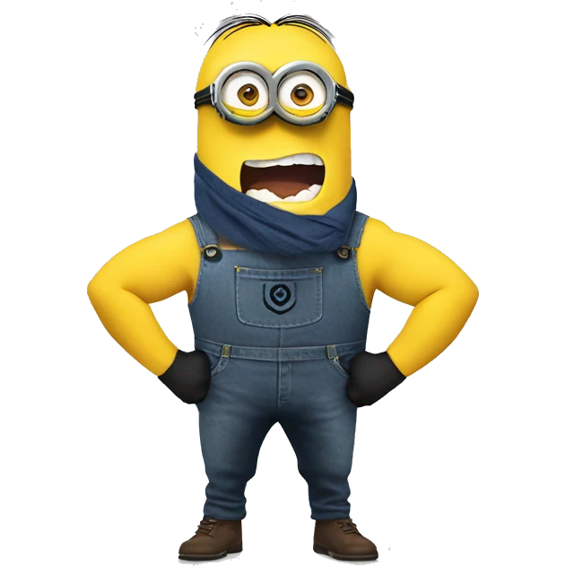 Minion flexing  emoji