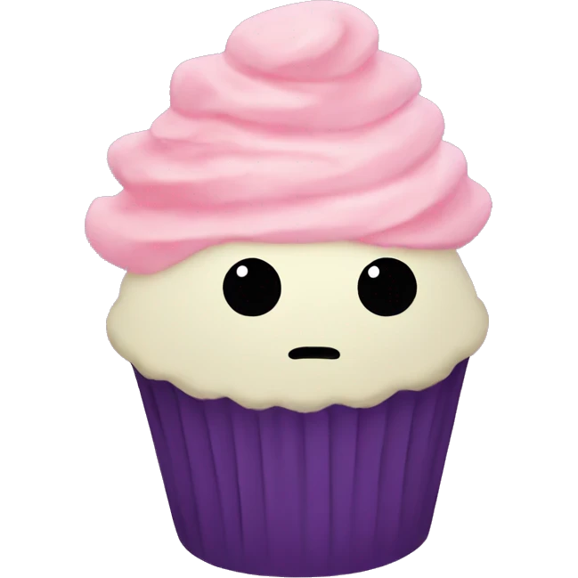 cupcake (no face) emoji