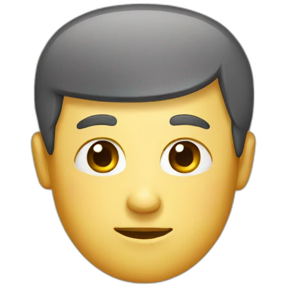 Square head emoji