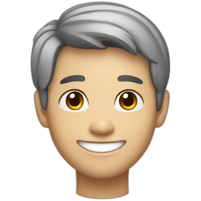taiwanese male smiling emoji
