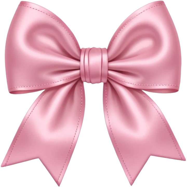 Baby Pink bow  emoji