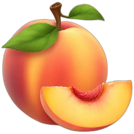 peach emoji