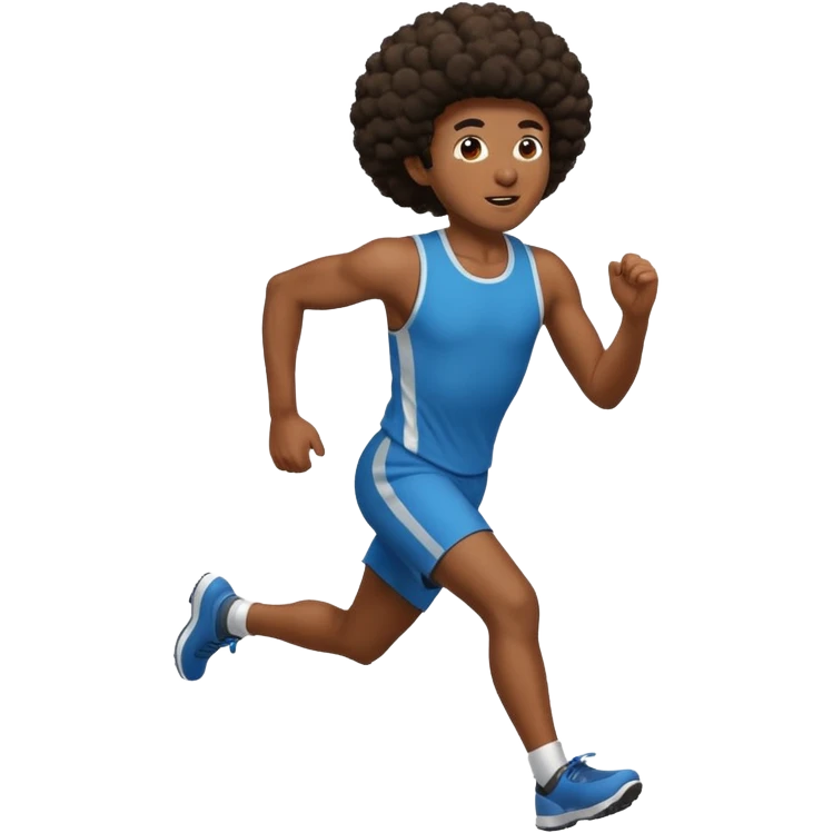 persona afroamericana canada de correr emoji