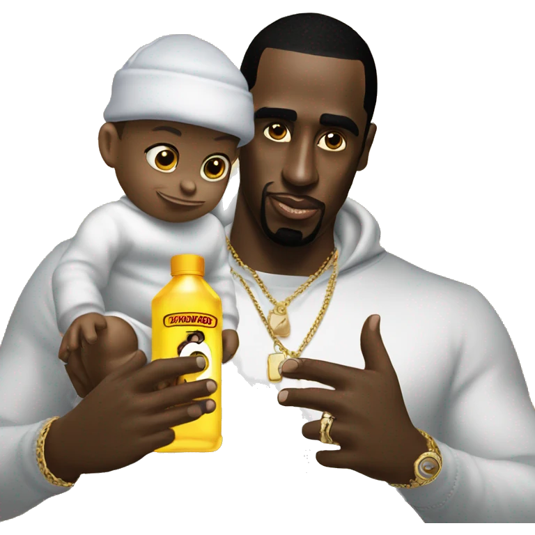 P Diddy and baby oil emoji