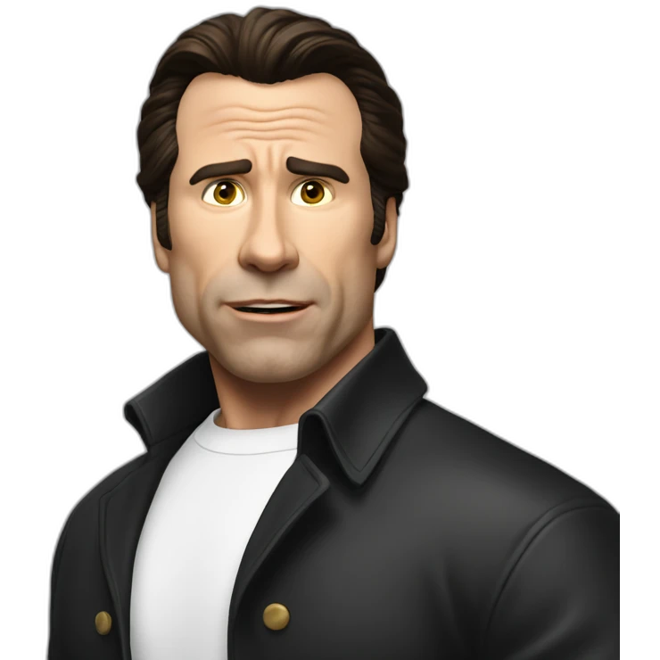 Confused Travolta Meme emoji