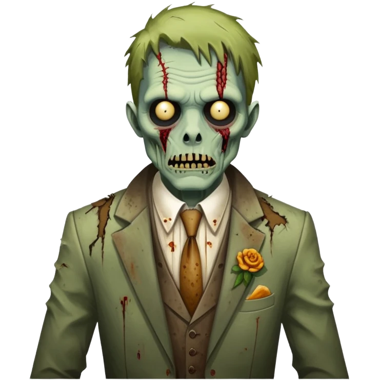 rich zombie emoji