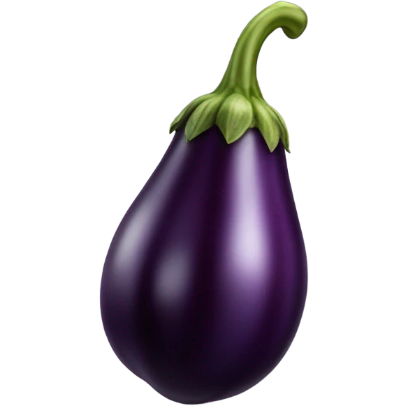 eating eggplant  emoji