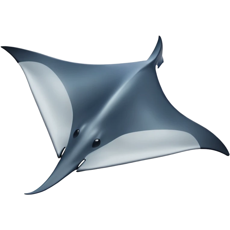 Ocean manta emoji