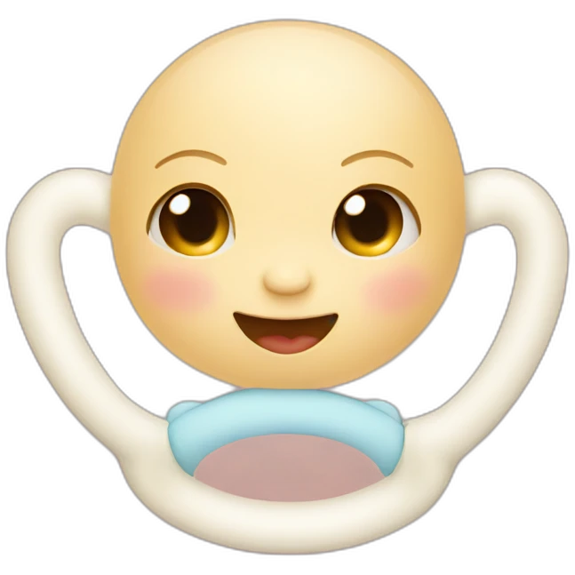 baby pacifier emoji
