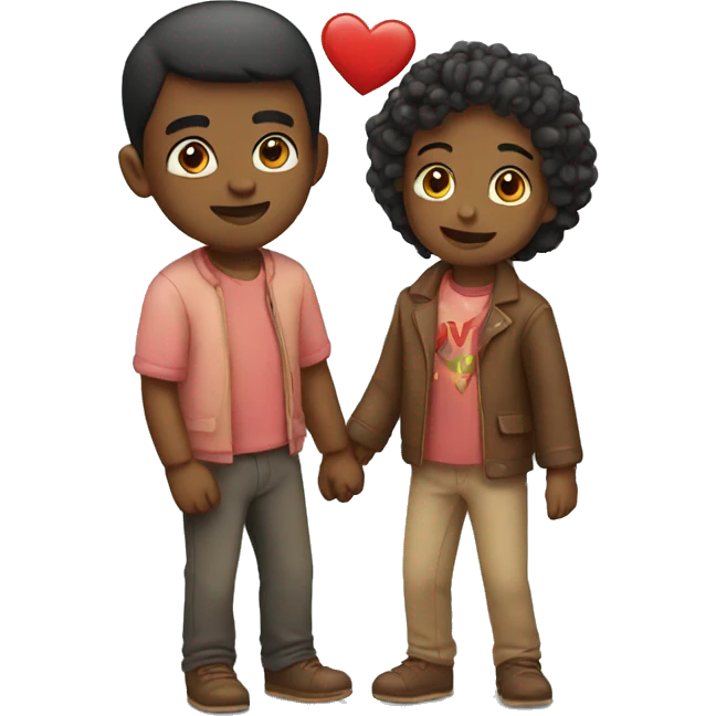 Love and love  emoji